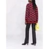 Versace Cardigan With Greek Print Red