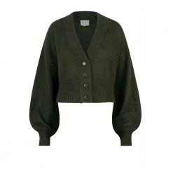 Dante 6 Jessy Cardigan Green -dame-cardigans Butikk unnamed file 4793
