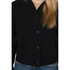 Closed Crew Neck Cardigan Black
