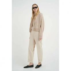 InWear MonikaIW Cardigan - Oatmeal Melange Beige -dame-cardigans Butikk unnamed file 480