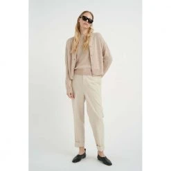 InWear MonikaIW Cardigan - Oatmeal Melange Beige -dame-cardigans Butikk unnamed file 481
