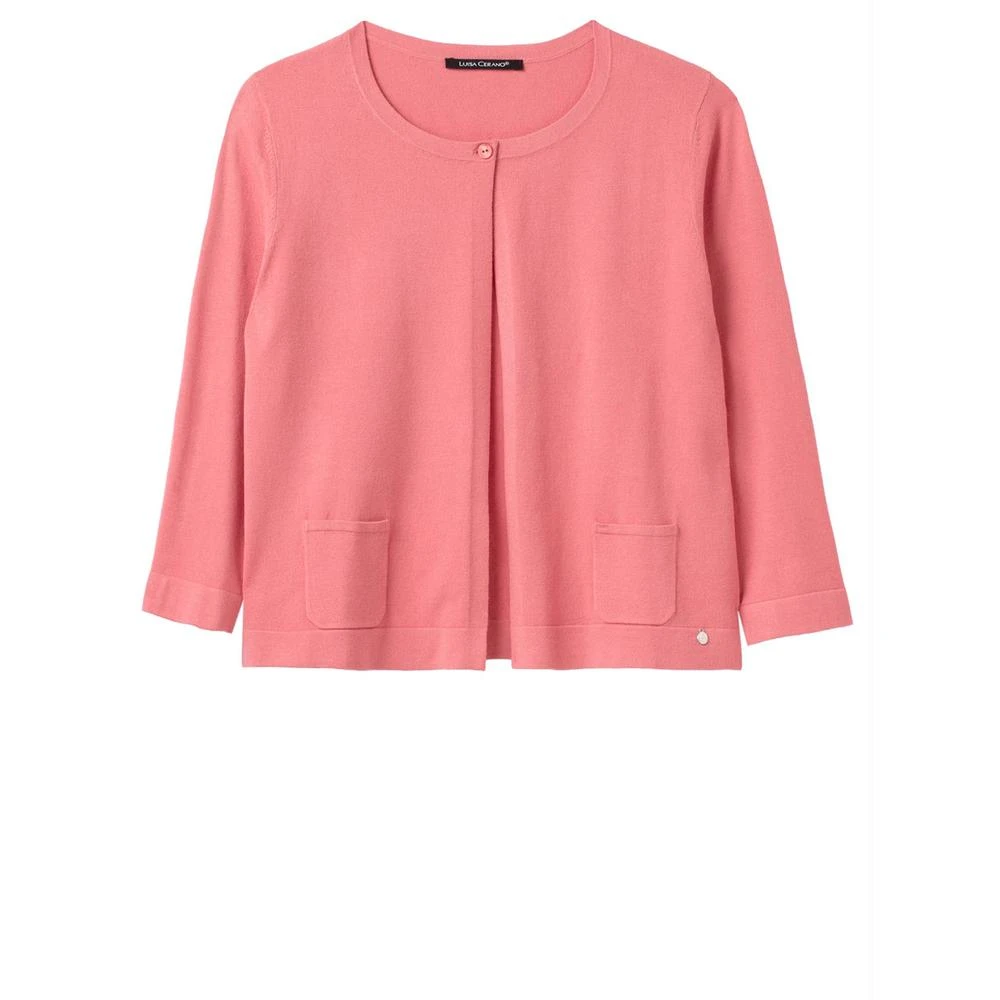 Luisa Cerano Cardigan Pink 5 Luisa Cerano Cardigan Pink - Bilde 3