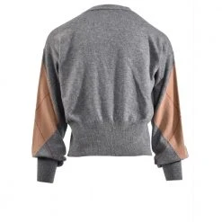 Liviana Conti Vest Gray -dame-cardigans Butikk unnamed file 4824