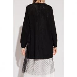 RED Valentino Cardigans Black -dame-cardigans Butikk unnamed file 4897