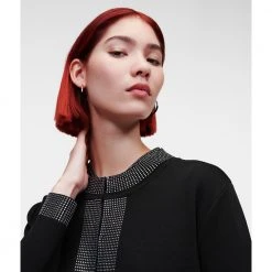 Karl Lagerfeld Cardigans Black -dame-cardigans Butikk unnamed file 504