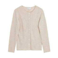 Beige Davida Classic Cardigan Genser Beige -dame-cardigans Butikk unnamed file 509