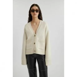 Axel Arigato Memory Relaxed Cardigan Beige