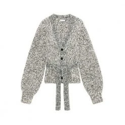 Ganni Cardigans White