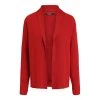 Rød Signature Cardigan Med Krage Fra Signature - Rød Cardigan Red -dame-cardigans Butikk unnamed file 528