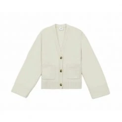 Axel Arigato Memory Relaxed Cardigan Beige -dame-cardigans Butikk unnamed file 53