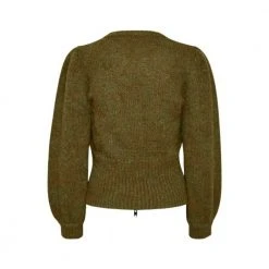 MØRKE GRØNN GESTUZ DINKA GZ CARDIGAN OS Green -dame-cardigans Butikk unnamed file 539