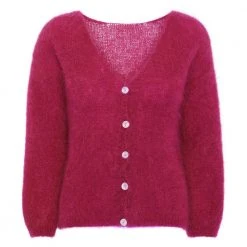 American Dreams Cornelia LS Cardigan Pink