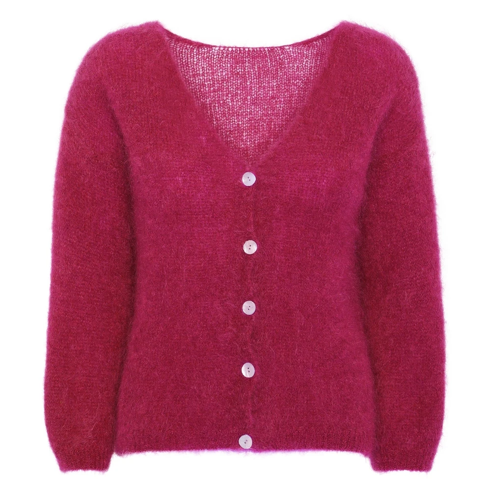 American Dreams Cornelia LS Cardigan Pink 3 American Dreams Cornelia LS Cardigan Pink