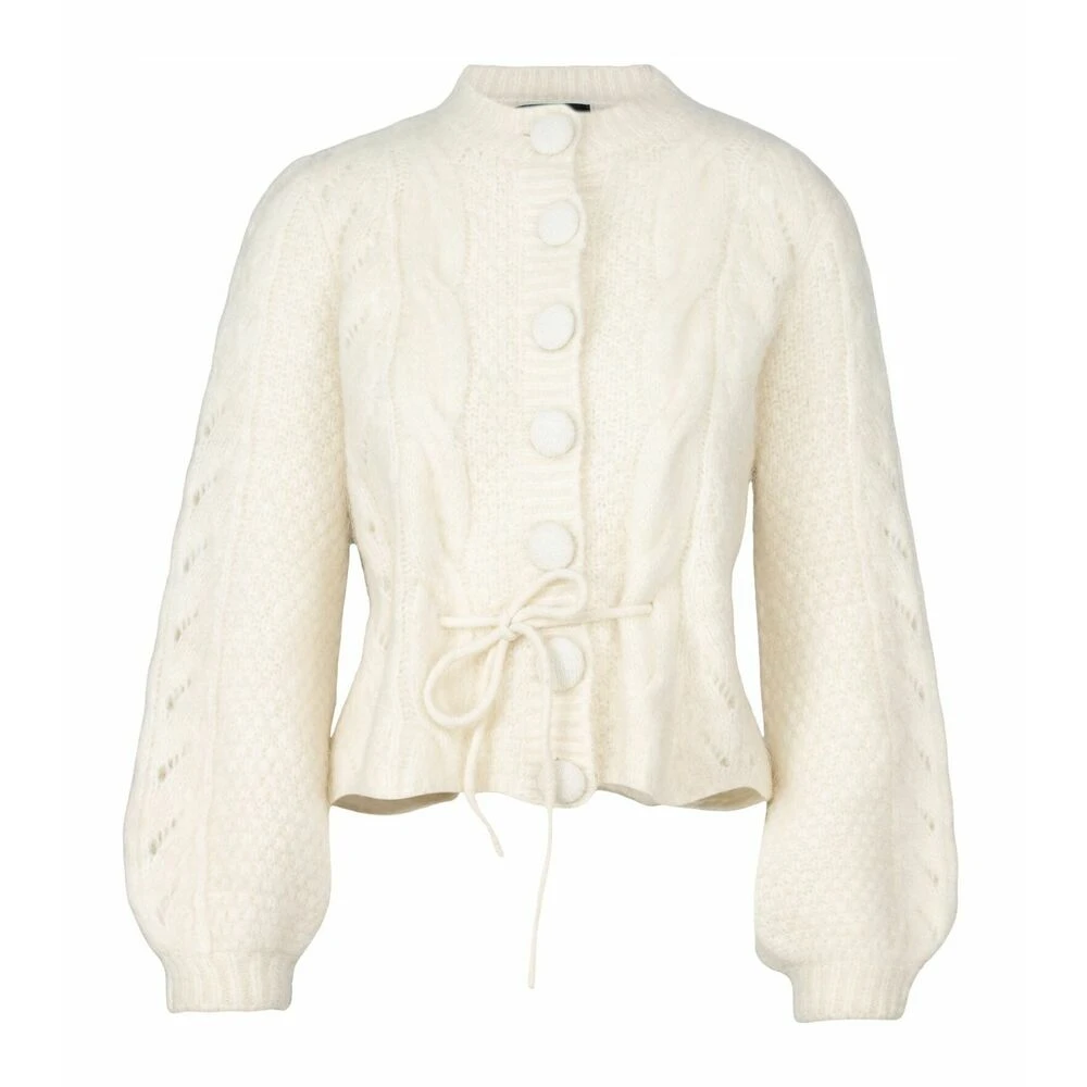 Ella&il Sophia Chunky Cardigan White 3 Ella&il Sophia Chunky Cardigan White