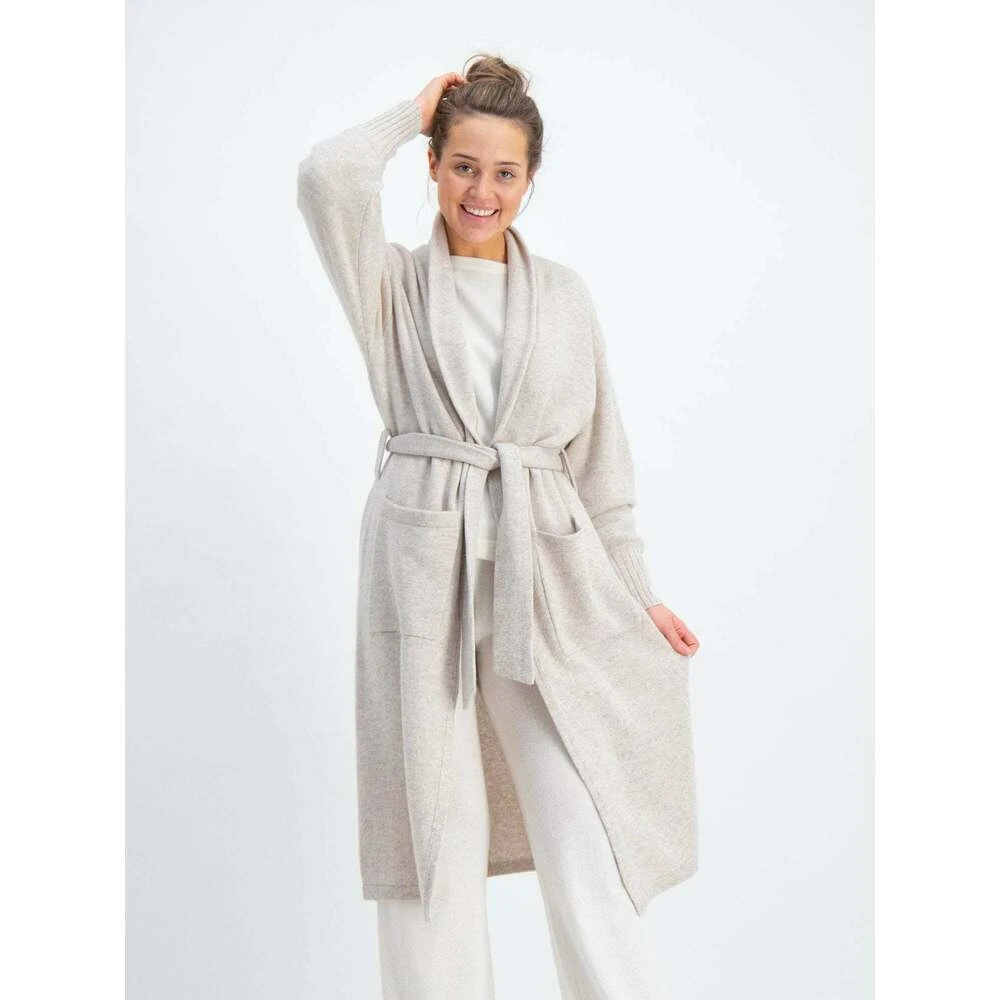 Kashmina Cashmere Cardigan Beige 12 Kashmina Cashmere Cardigan Beige - Bilde 10