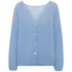 American Dreams Cornelia Short Cardigan Blue