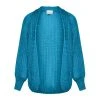 Blå Noella Joseph Cardigan Solid Electric Blue Genser Blue -dame-cardigans Butikk unnamed file 599