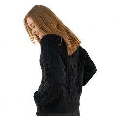 Camilla Pihl Gotland Knit Cardigan Black -dame-cardigans Butikk unnamed file 62