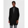 Selected Femme Slflulu Ls Knit Long Cardigan Black