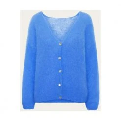 American Dreams Cornelia Ls Cardigan Blue