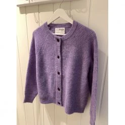 Selected Femme Lulu Knit Short Cardigan Blue