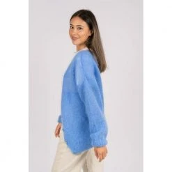 American Dreams Cornelia Ls Cardigan Blue -dame-cardigans Butikk unnamed file 67