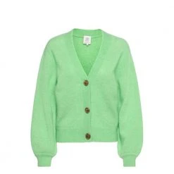 Second Female Drop Shoulder Cardigan Green -dame-cardigans Butikk unnamed file 690