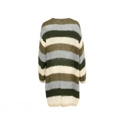 Noella Kala Long Cardigan Green