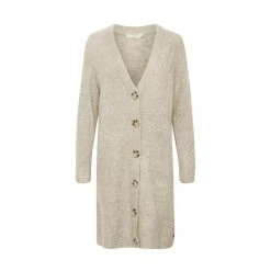 Cream Lang Cardigan Beige