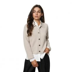 Lisa Yang Cardigans Beige -dame-cardigans Butikk unnamed file 771