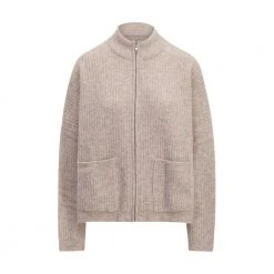 Beige Holzweiler Penguin Knit Cardigan Overdeler Beige