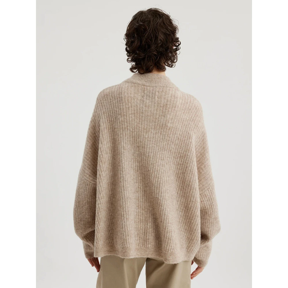 Beige Holzweiler Penguin Knit Cardigan Overdeler Beige 5 Beige Holzweiler Penguin Knit Cardigan Overdeler Beige - Bilde 3