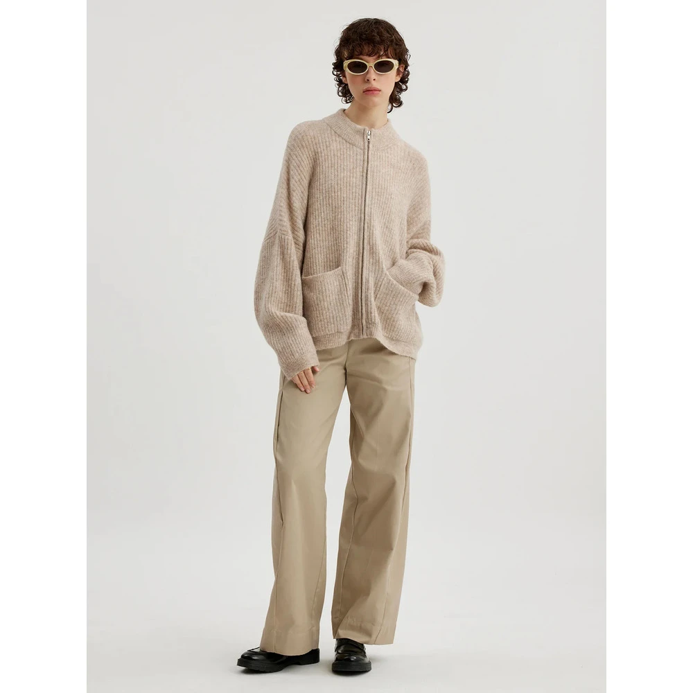 Beige Holzweiler Penguin Knit Cardigan Overdeler Beige 6 Beige Holzweiler Penguin Knit Cardigan Overdeler Beige - Bilde 4