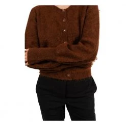 Cathrine Hammel Cardigan Brown -dame-cardigans Butikk unnamed file 792