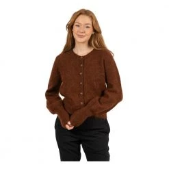 Cathrine Hammel Cardigan Brown -dame-cardigans Butikk unnamed file 794