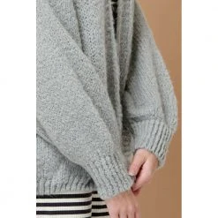 Noella Fora Knit Cardigan Gray -dame-cardigans Butikk unnamed file 830