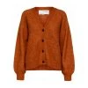 Selected Femme Sif Sisse Ls Knit Cardigan - Cinnamon Stick Orange -dame-cardigans Butikk unnamed file 835