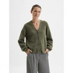 Selected Femme Cardigan Green -dame-cardigans Butikk unnamed file 846