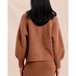 BY TIMO Soft Cardigan Brown -dame-cardigans Butikk unnamed file 887