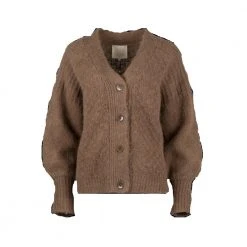 BY TIMO Soft Cardigan Brown -dame-cardigans Butikk unnamed file 888