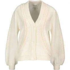 Maud Corinne Cardigan White