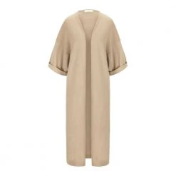 Kashmina Kaftan Cardigan Beige -dame-cardigans Butikk unnamed file 897