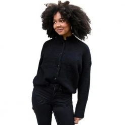 Gestuz Debbiegz Short Cardigan Black -dame-cardigans Butikk unnamed file 913