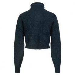 Cathrine Hammel Cropped Cardigan Blue