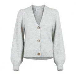 Neo Noir Gimma Cardigan Gray