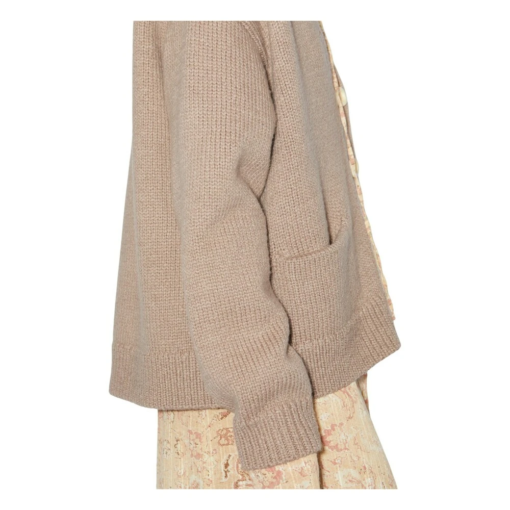 Acne Studios Cardigan Sweater Overdeler Beige 4 Acne Studios Cardigan Sweater Overdeler Beige - Bilde 2